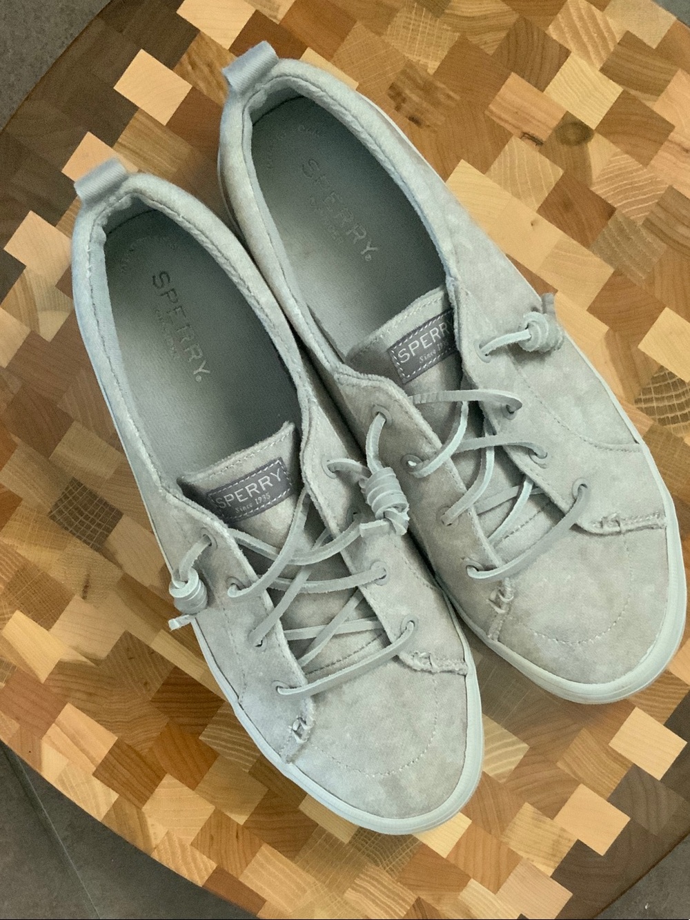 Sperry Light Gray Casual Sneakers